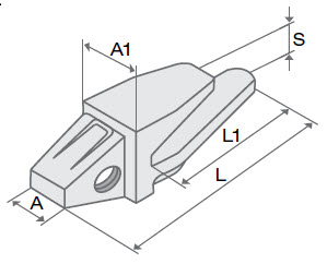 Адаптер ковша CATERPILLAR